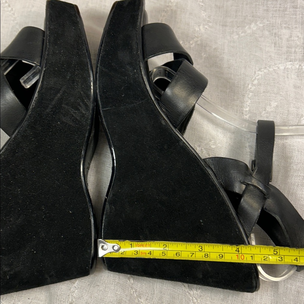 NWOT Kork Ease leather suede sandal wedge - Picture 11 of 16